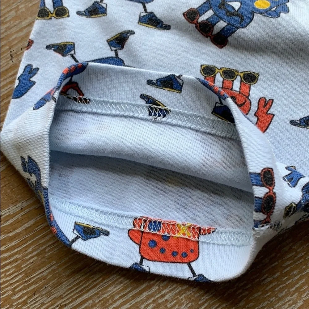 HANNA ANDERSSON Boy’s Blue Pajama Shorts Bottom 8